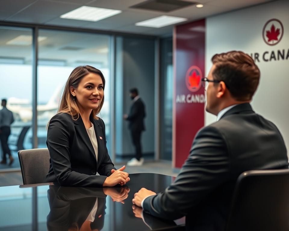 Air Canada customer service interview