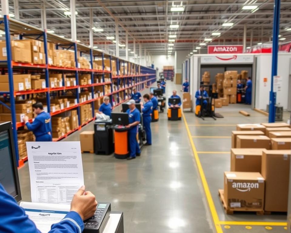 Amazon Warehouse Associate application process