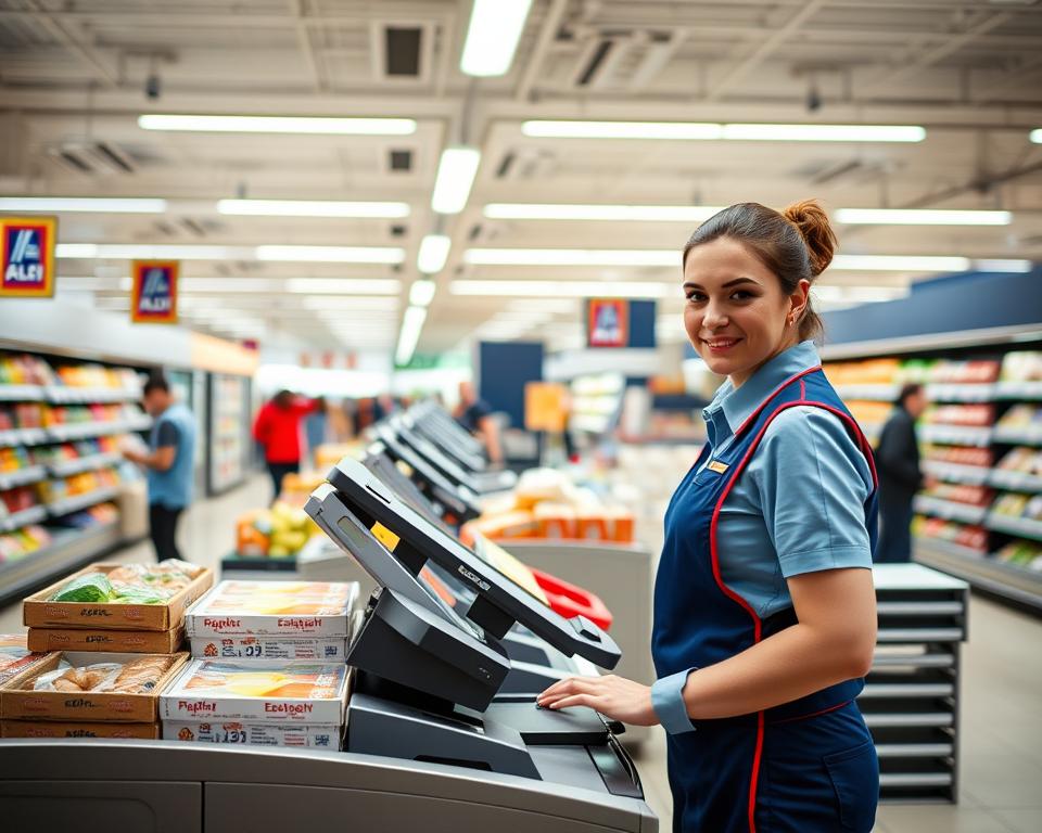 Arbeiten bei Aldi als Kassierer in Deutschland