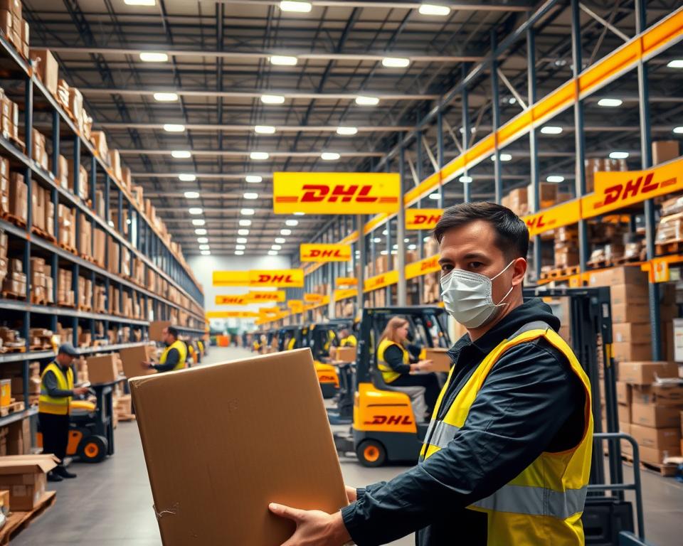 Arbeiten bei DHL als Lagerhelfer in Deutschland