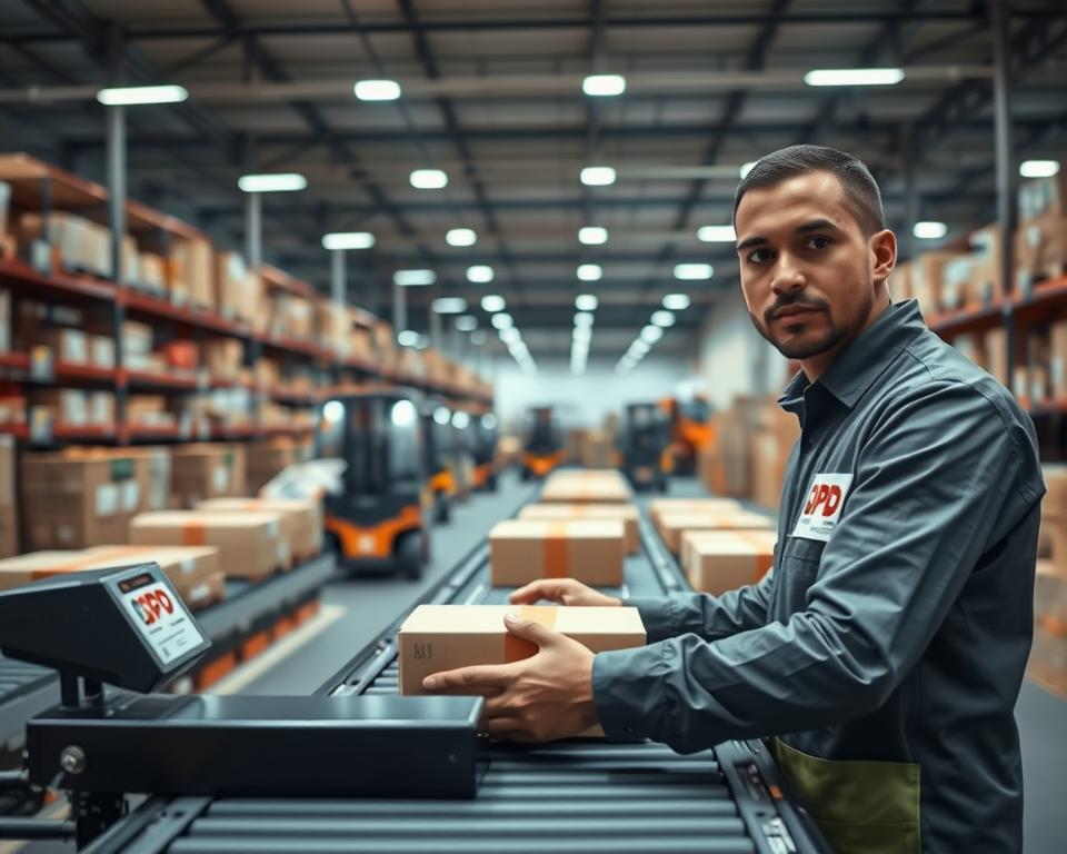 Arbeiten bei DPD als Paketabfertiger in Deutschland