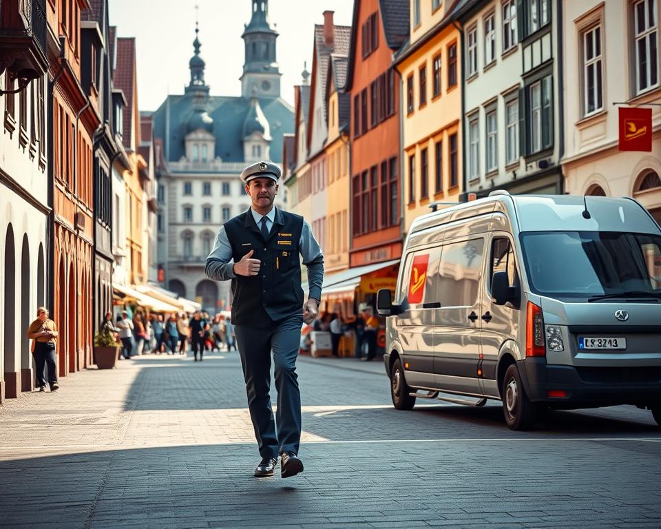 Arbeiten bei Deutsche Post als Briefträger in Deutschland