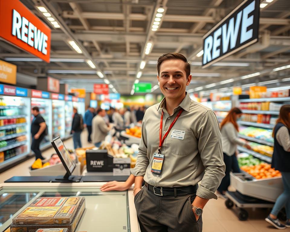 Arbeiten bei REWE als Verkaufsmitarbeiter in Deutschland