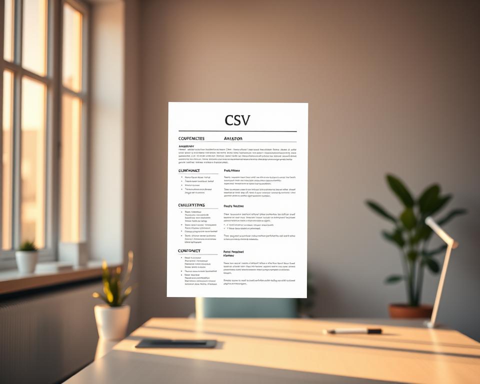 CV pour Amazon