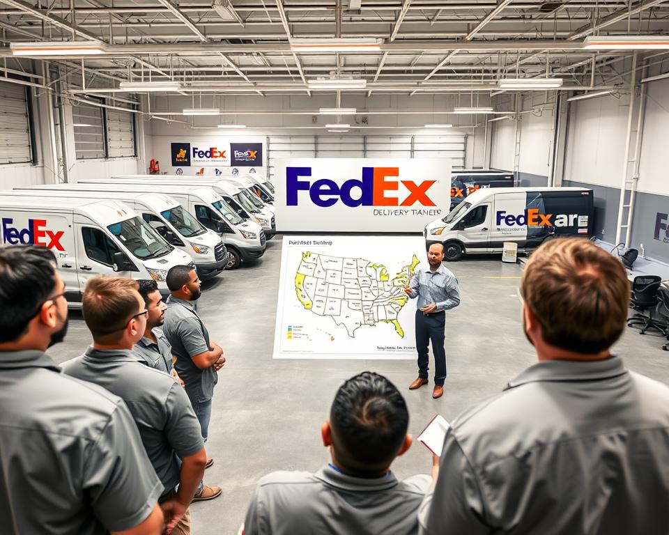 FedEx delivery driver training