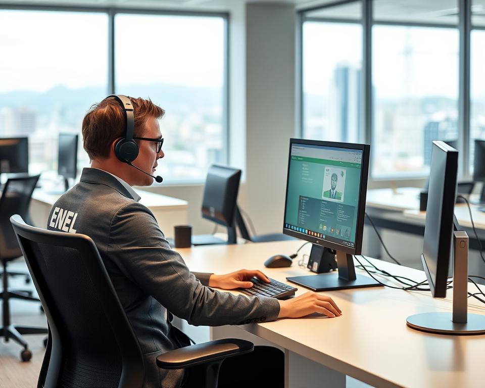 Lavorare da ENEL come operatore di call center