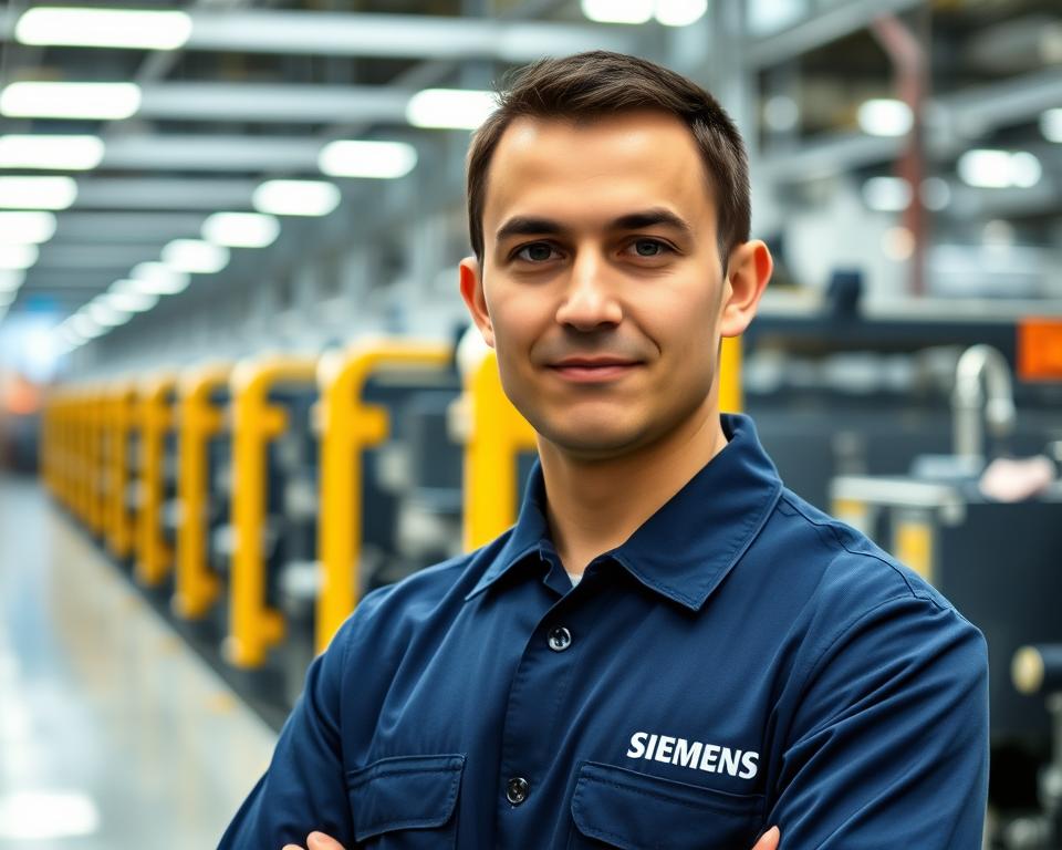 Siemens Produktionsmitarbeiter