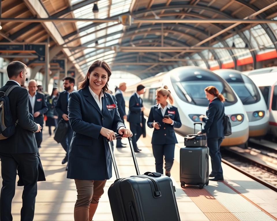 Trabajar en Renfe como personal de estación
