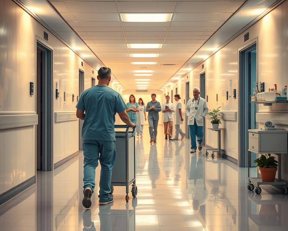 Trabajar en el Hospital Público como celador