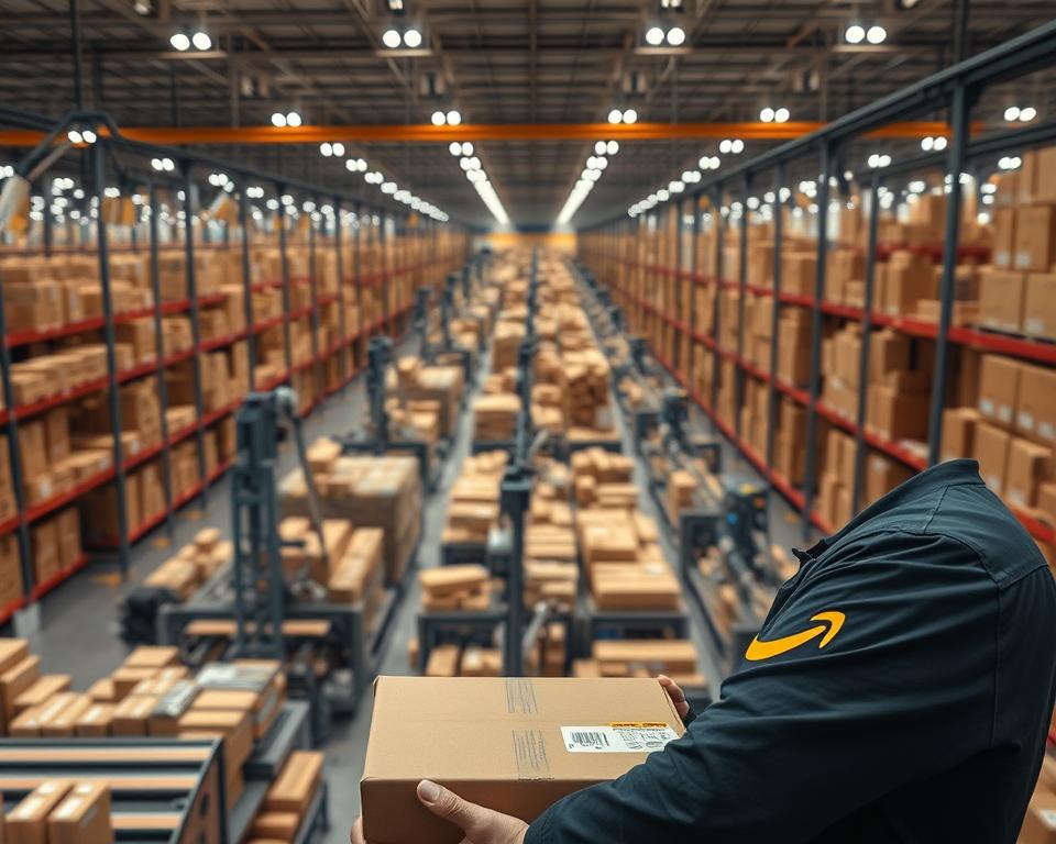Travailler chez Amazon comme préparateur de commandes