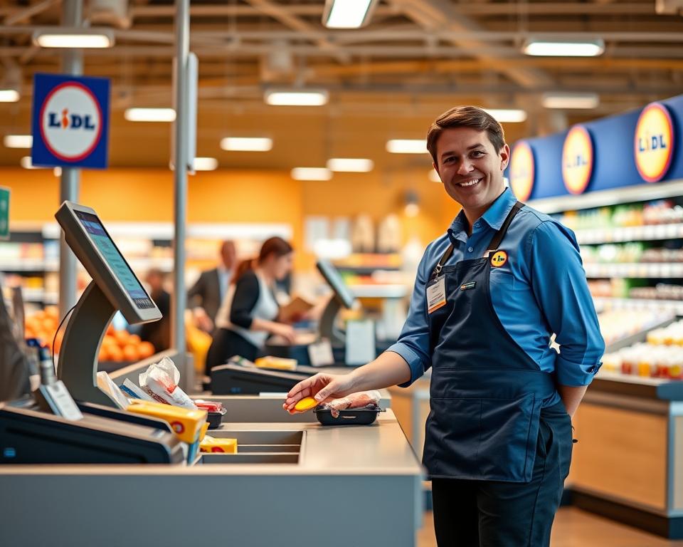 Travailler chez Lidl comme caissier