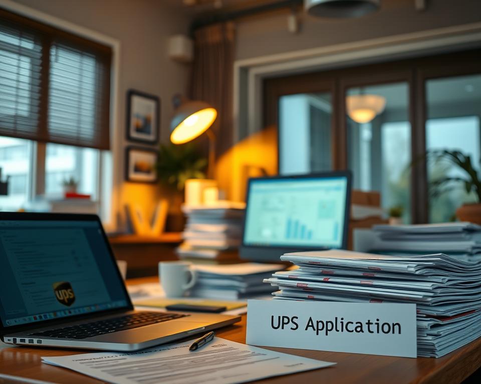 UPS application process