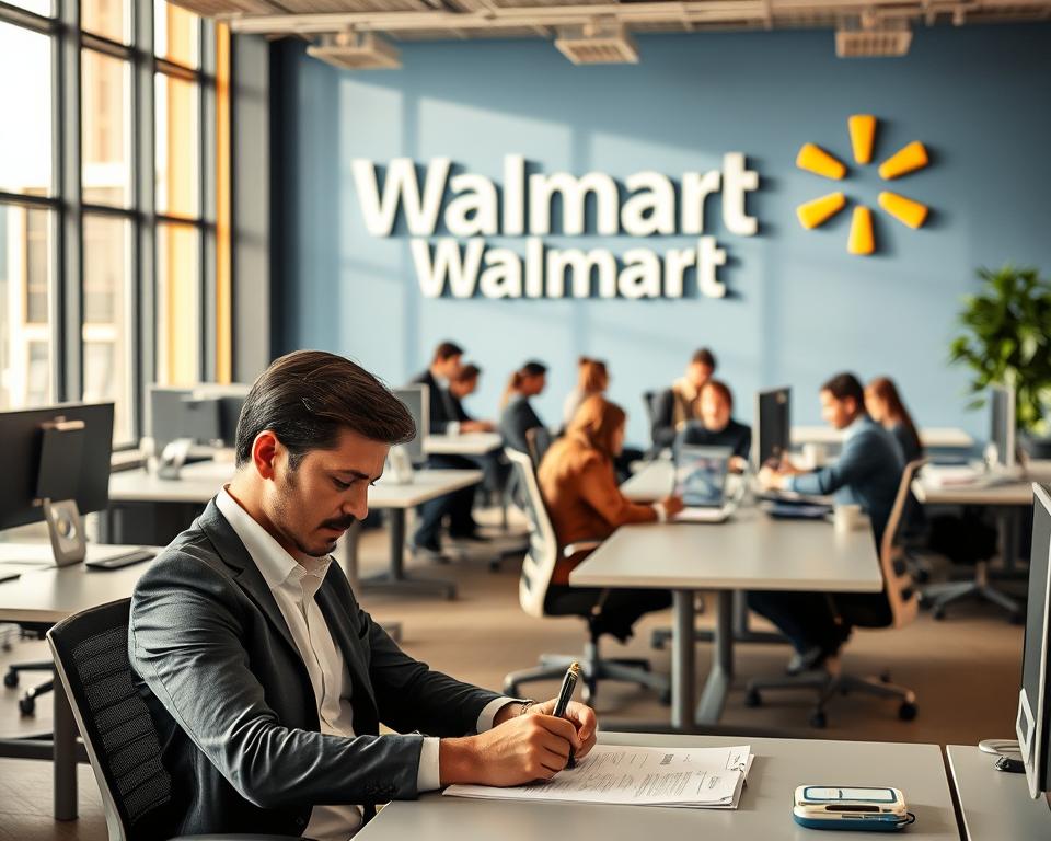 Walmart job application process