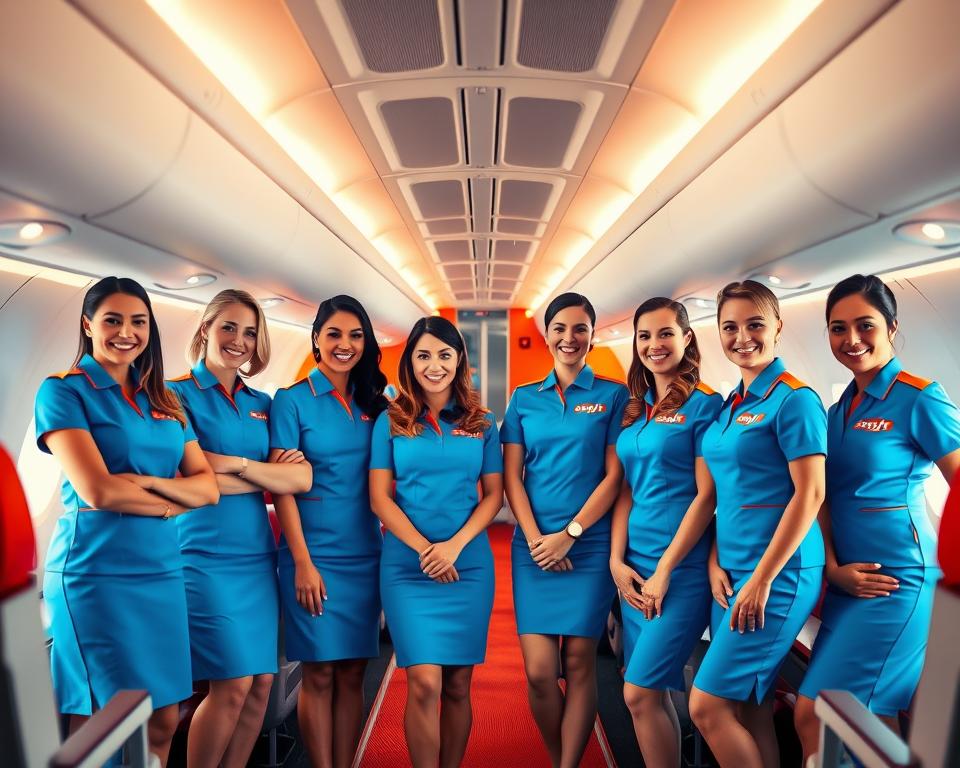 Work at EasyJet as a Cabin Crew Member in the UK