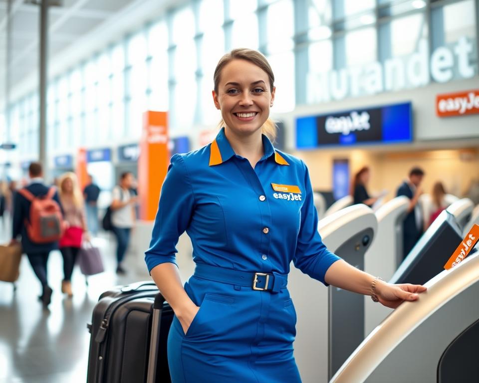 Work at EasyJet as a Check-in Assistant in the UK