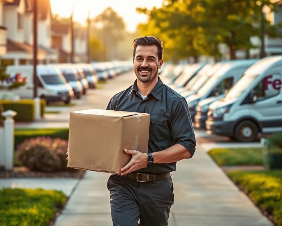 Work at FedEx as a Delivery Driver in the UK