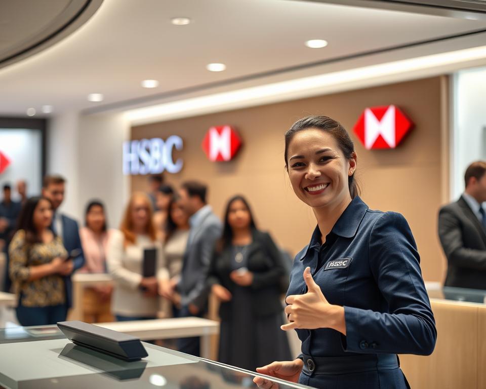 Work at HSBC as a Bank Teller in the UK