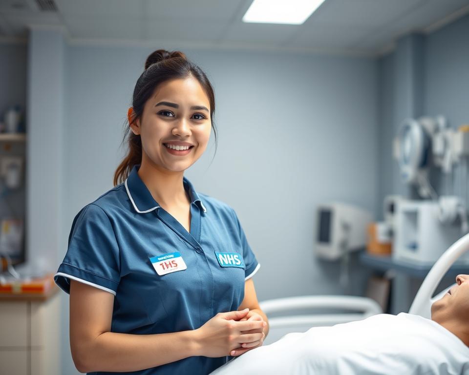 Work at NHS as a Healthcare Assistant in the UK