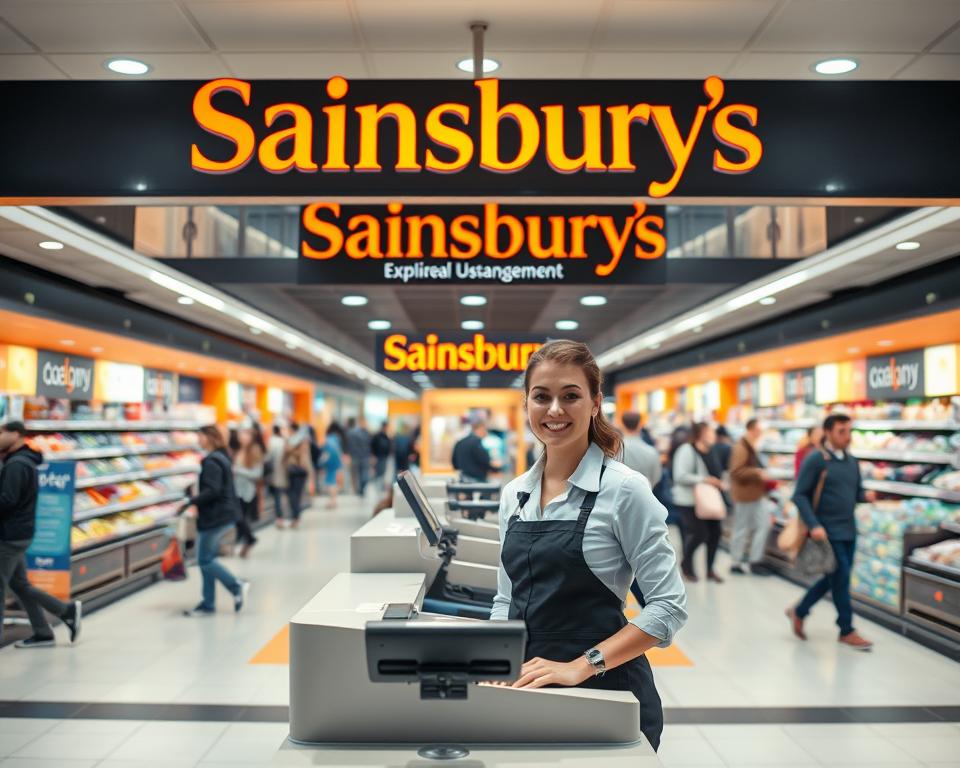 Work at Sainsbury’s as a Cashier in the UK