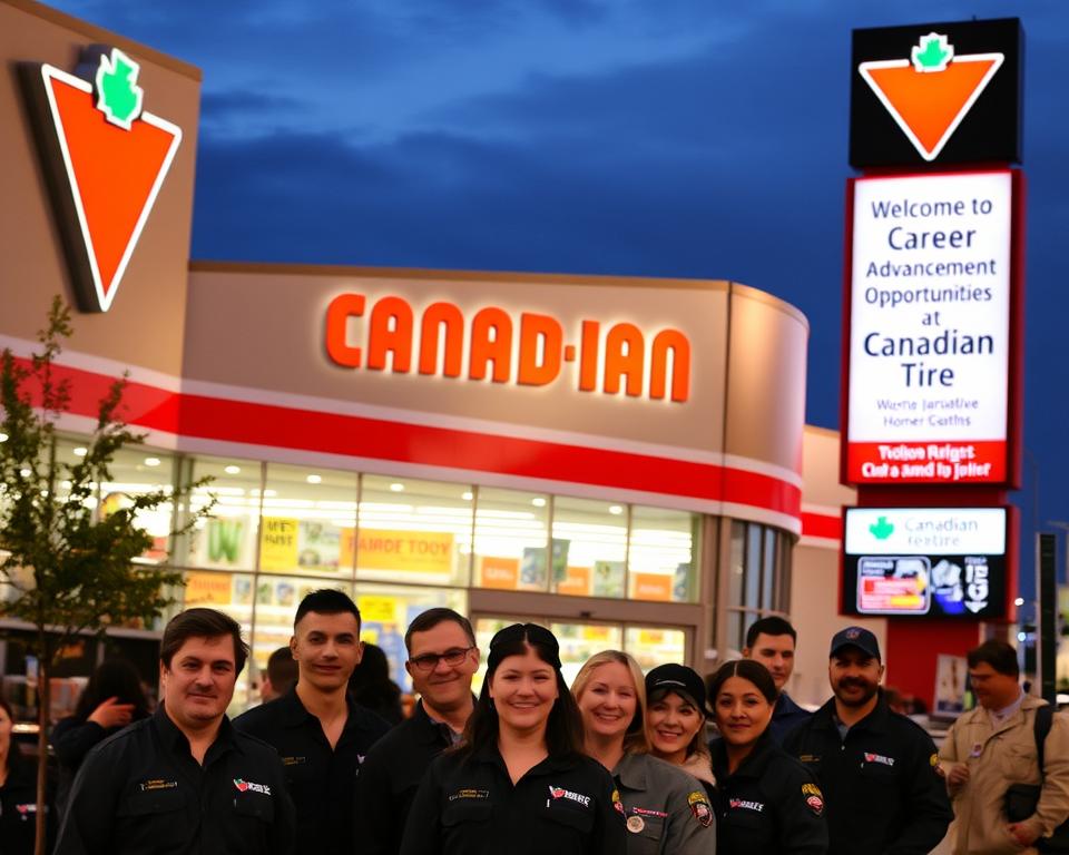 career advancement opportunities at Canadian Tire