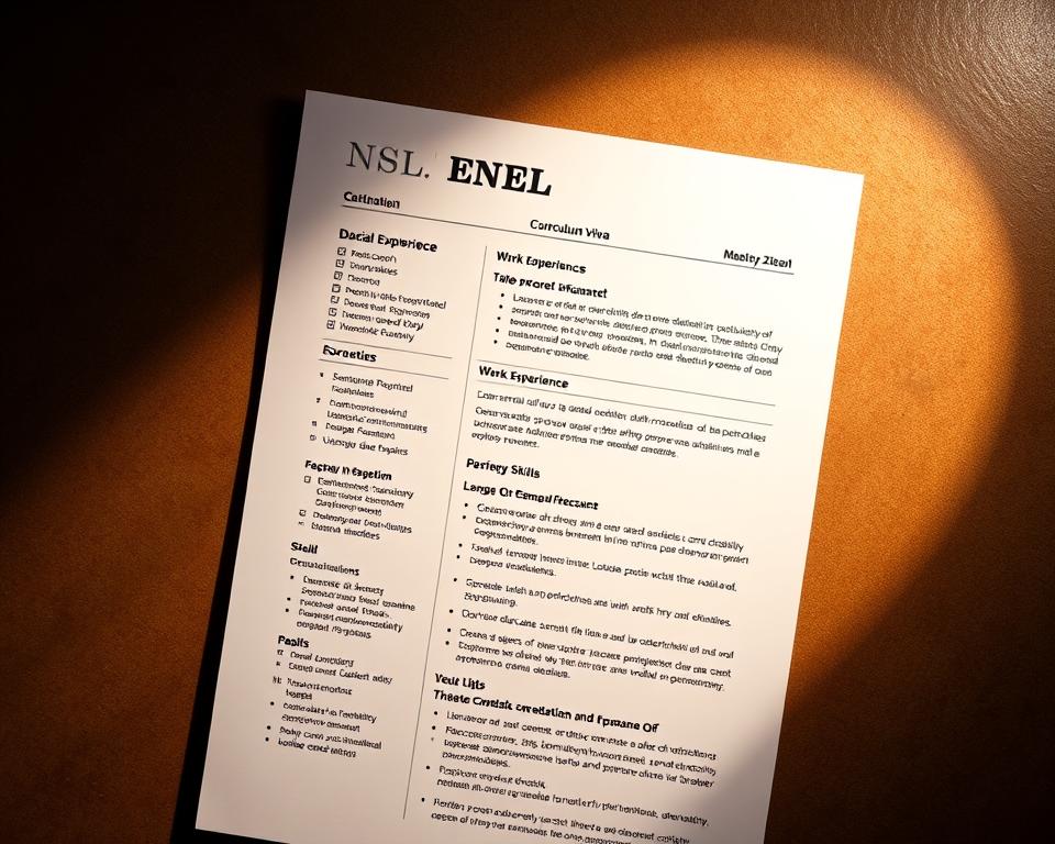 curriculum ENEL